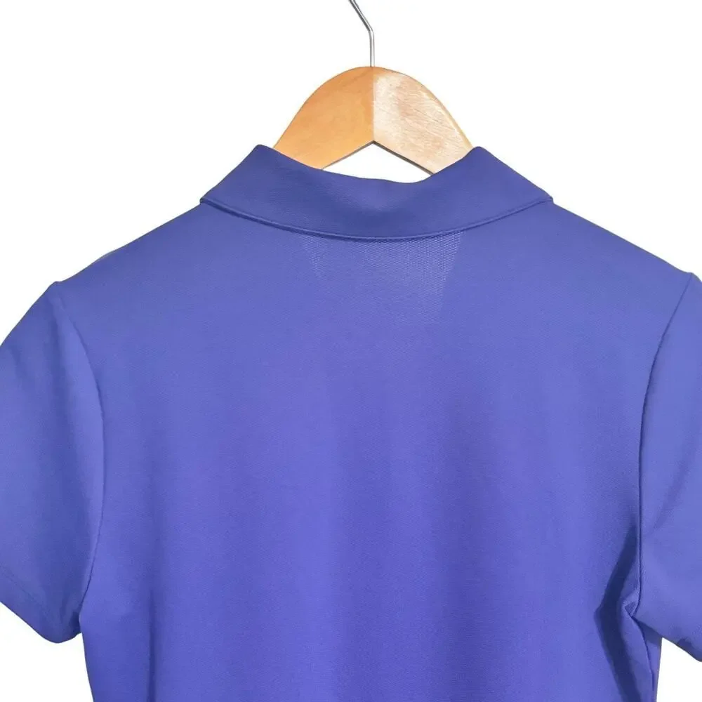 NIKE TCU Texas Christian Horned Frogs Dri-Fit‎ Purple Polo NCAA Women's Sz M